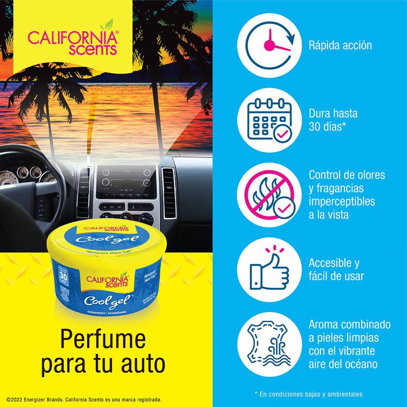 Aromatizante Gel California Scents 2.5oz Aroma ... image number null