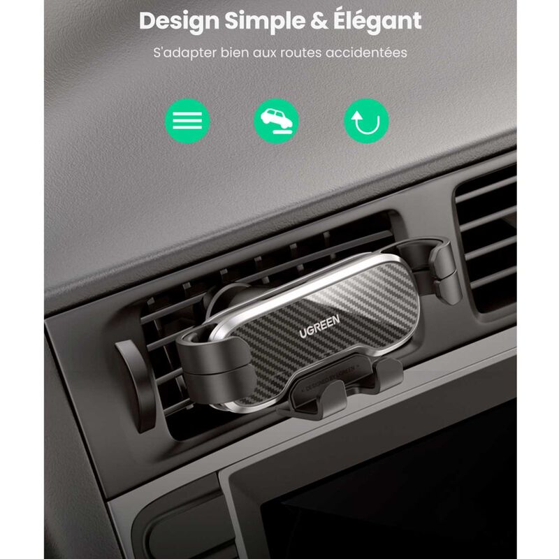 Soporte Ugreen Universal Gravity Para Ventila D... image number null