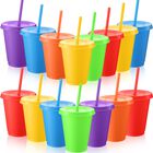 Vaso De Bebida Sieral Pack 15 Colores Dulces 39 cm
