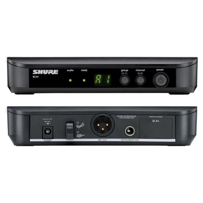 Shure BLX4 Receptor Inal&aacute;mbrico Para Micr&oacute;fonos... image number null