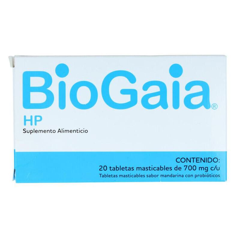 Suplemento Alimenticio Biogaia Hp 700 Mg 20 Tab... image number null