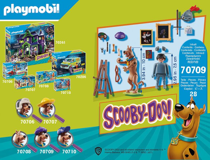 Juguete Playmobil Scooby-doo! &iexcl;aventura Con Bla... image number null
