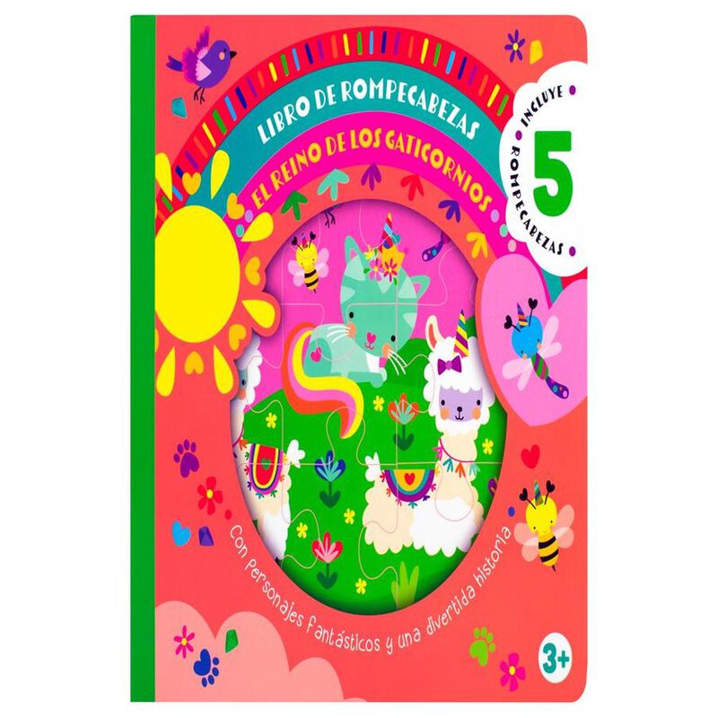 Libro infantil de rompecabezas: El reino de los... image number null