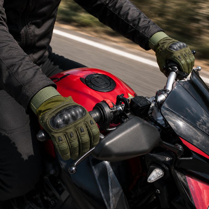 Guantes Motociclismo Pu&ntilde;o Ajustable Ga-0698/01 ... image number null