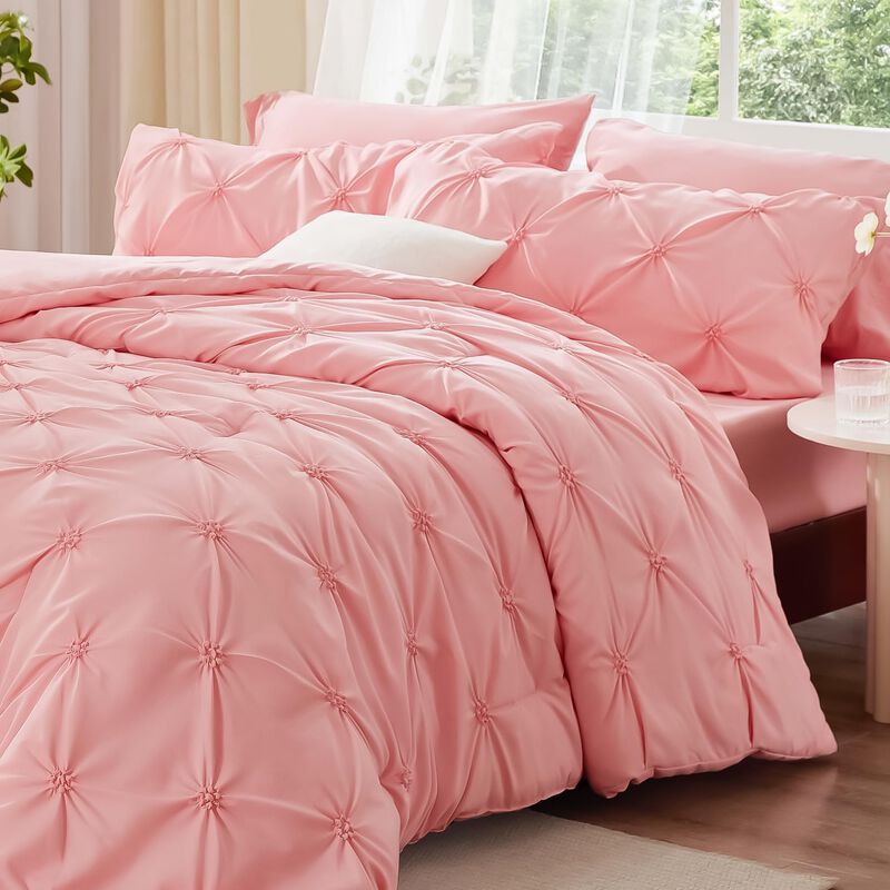 Juego De Edred&oacute;n Bedelite Pink King Size Con 2 ... image number null