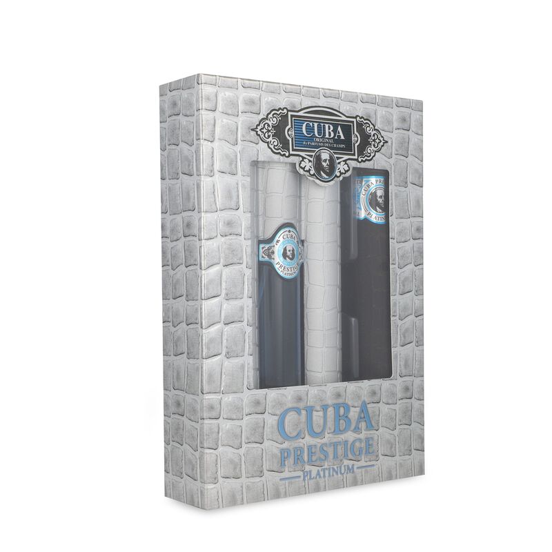Set Cuba Prestige Platinum 2pzs fragancia 90ml ... image number null