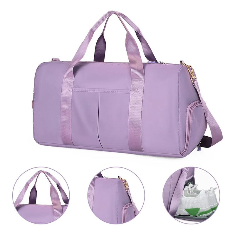 Maleta Deportiva Violeta para Gym y Viajes image number null