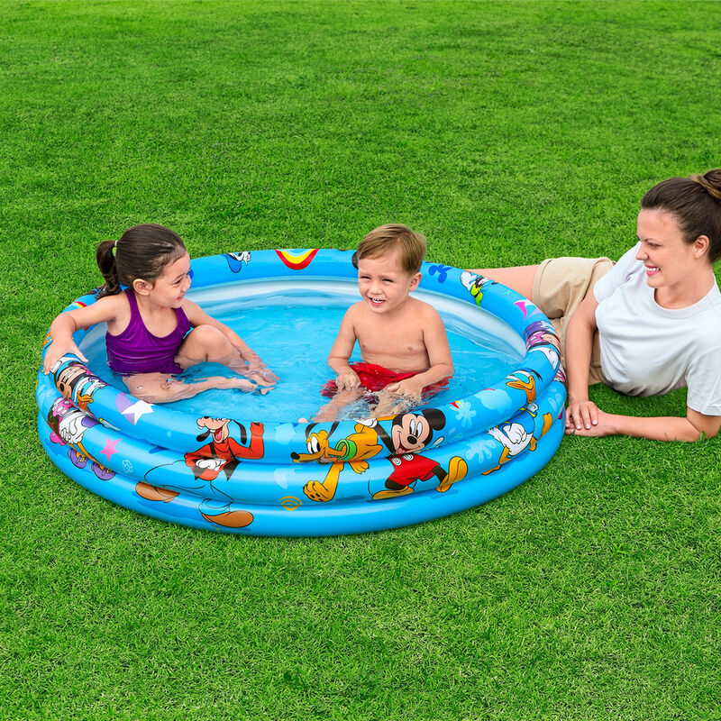 Alberca Inflable Redonda Mickey Mouse Club Hous... image number null