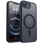 Funda Magn&eacute;tica Canshn Para Iphone 16e A Prueba De Golpes, Color Negro