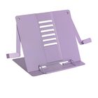 Soporte Para Libros Lunabeam De Metal 19x21 cm Morado Ajustable