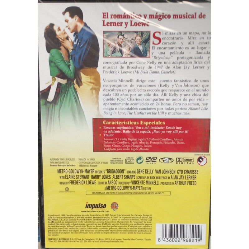 Brigadoon [dvd] (1954) image number null