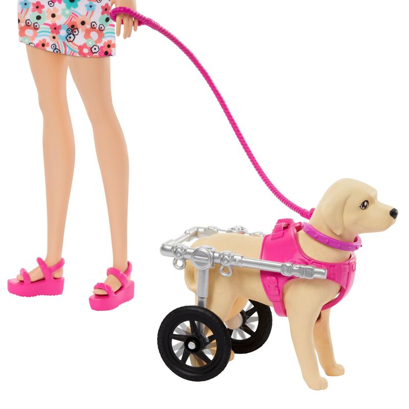 Mu&ntilde;eca Barbie De Juguete Con Cachorro De Juguet... image number null