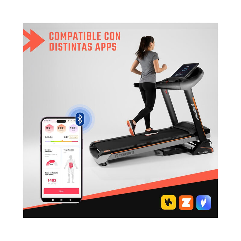 Caminadora Electrica 15niv Autoinclinacion 15 P... image number null