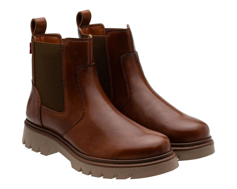 Botas Levi&acute;s&reg; Curie Para Mujer L1226203 Cog&ntilde;ac image number null