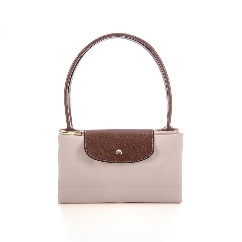 Bolso Tote Plegable Dassymia 46 cm Nylon Rosa E... image number null