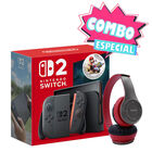 Combo Consola Nintendo Switch 2 + Mario Kart Bundle + Audifonos Bluetooth