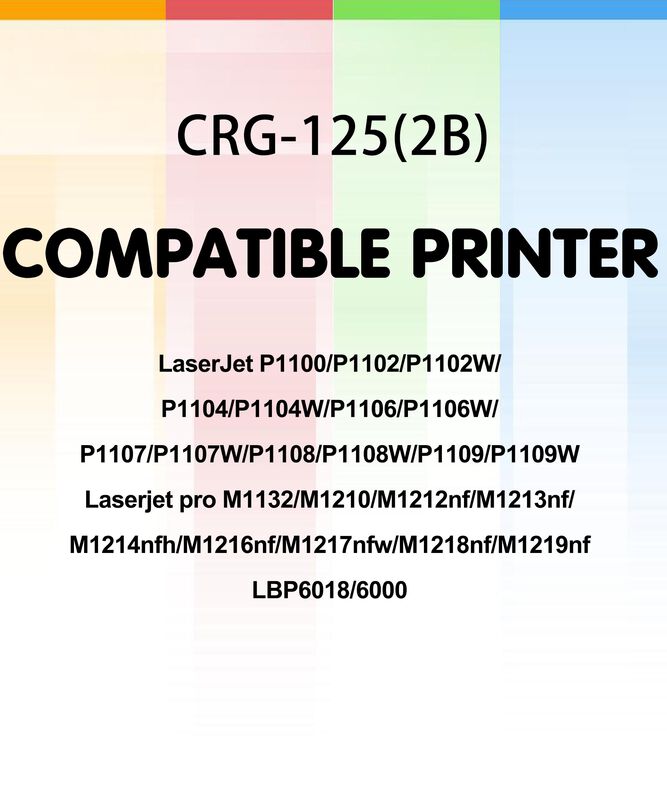 T&oacute;ner Canon Green Toner Supply Crg-125 (2 Unida... image number null
