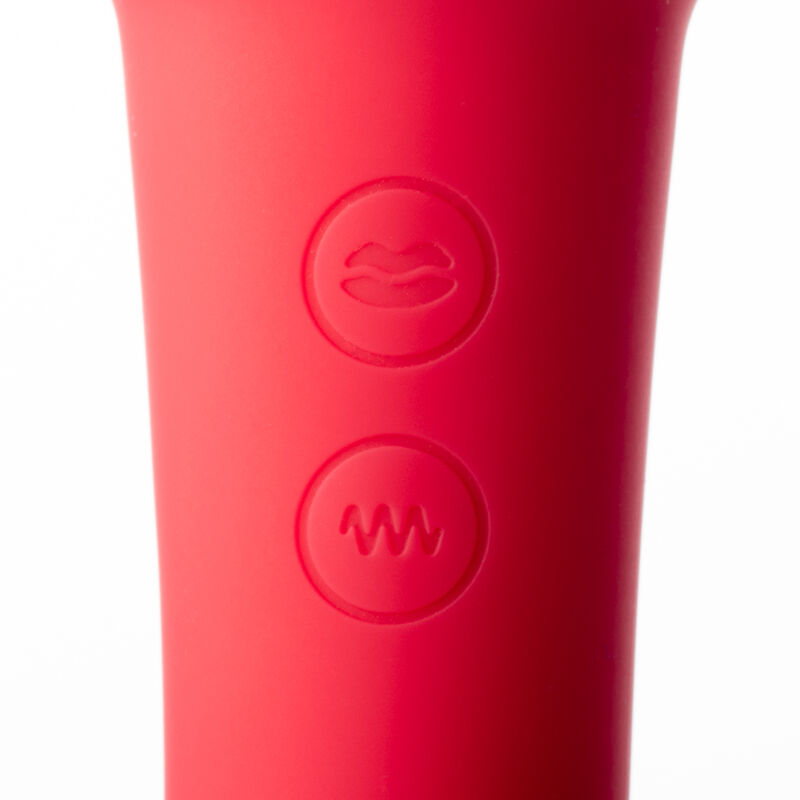 Vibrador Multifuncional Rose 10Vr 10Fr Tuti Roj... image number null