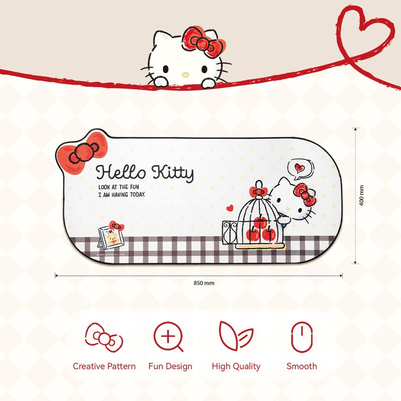 Alfombrilla De Rat&oacute;n Kuitmor Kawaii Con Gato An... image number null