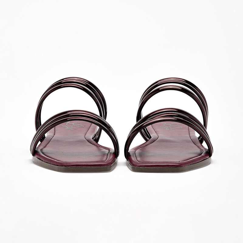 Moramora sandalia piso para mujer vino cod 1405... image number null