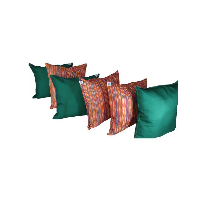 Set 6 Cojines Decorativos Premium Almoda Combin... image number null