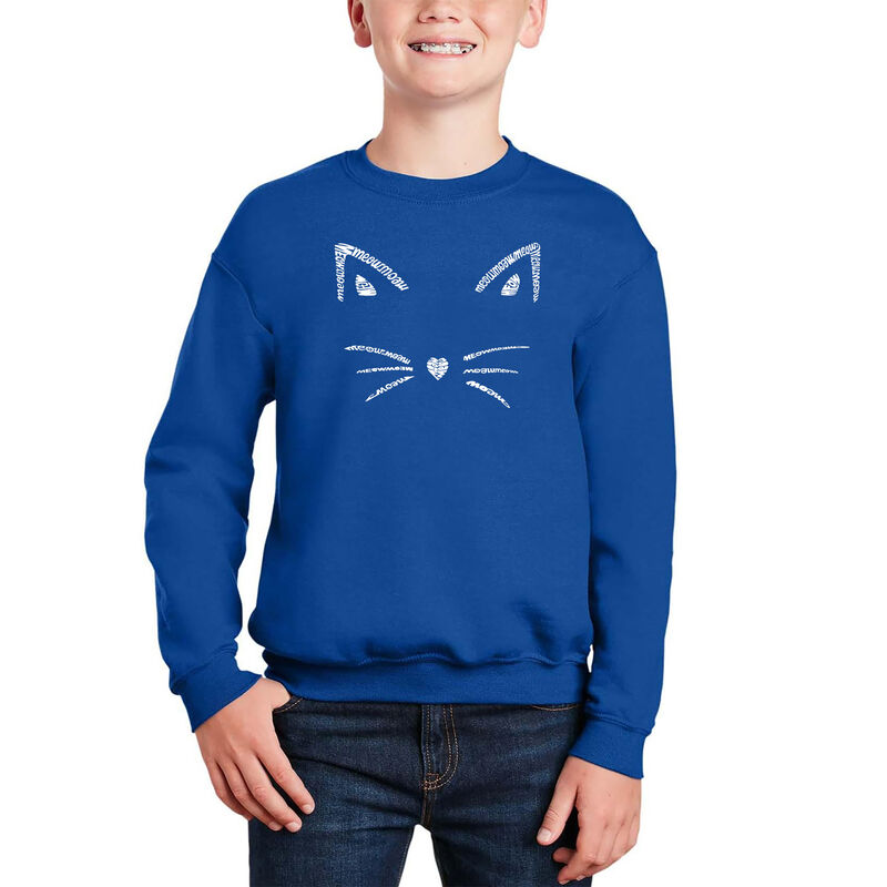 Sudadera De Cuello Redondo Word Art Para Ni&ntilde;o -... image number null