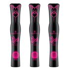 Mascara Essence Lash Princess Curl & Volume Vegana, Paquete De 3