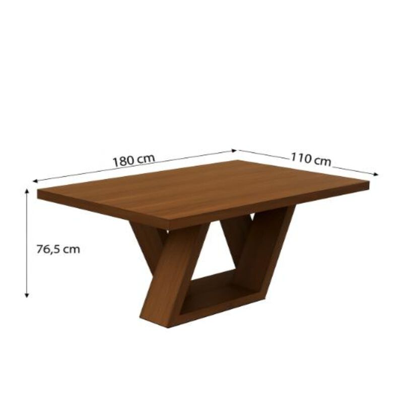 Mesa de Comedor Andorra 6 Personas Estructura R... image number null