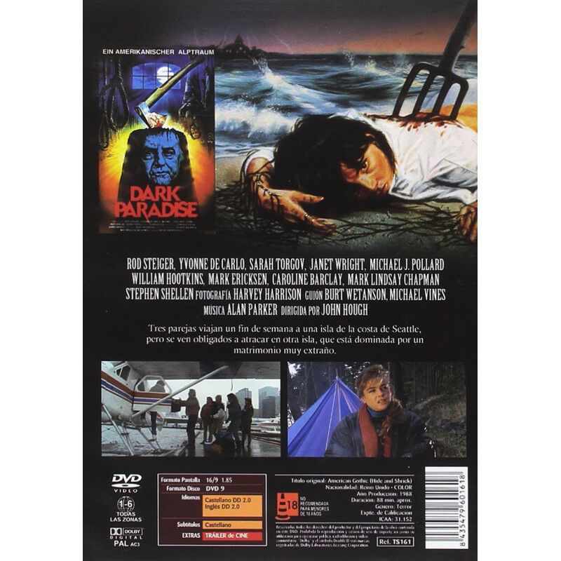 Esc&oacute;ndete Y Tiembla [dvd] (1988) American Gothi... image number null