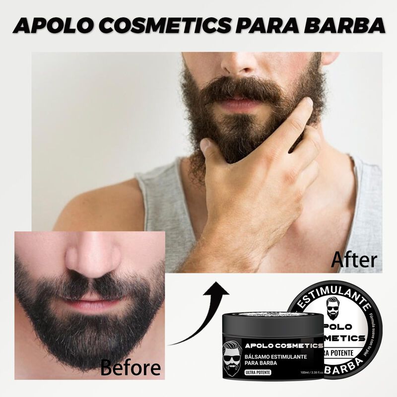 B&aacute;lsamo Ultra Potente Para Barba Apolo Cosmetic... image number null