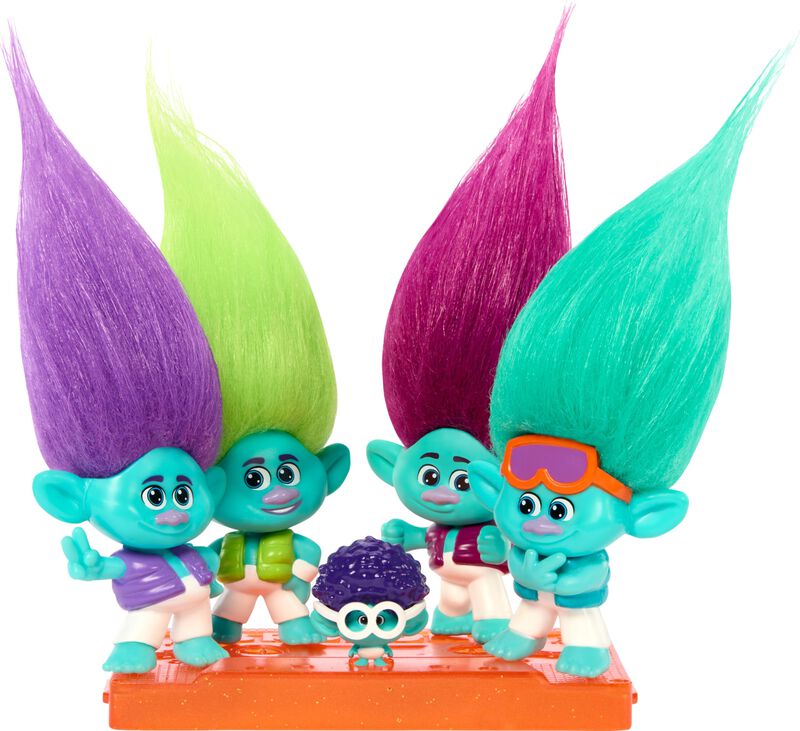 Set De Juguetes Mattel Dreamworks Trolls Band T... image number null