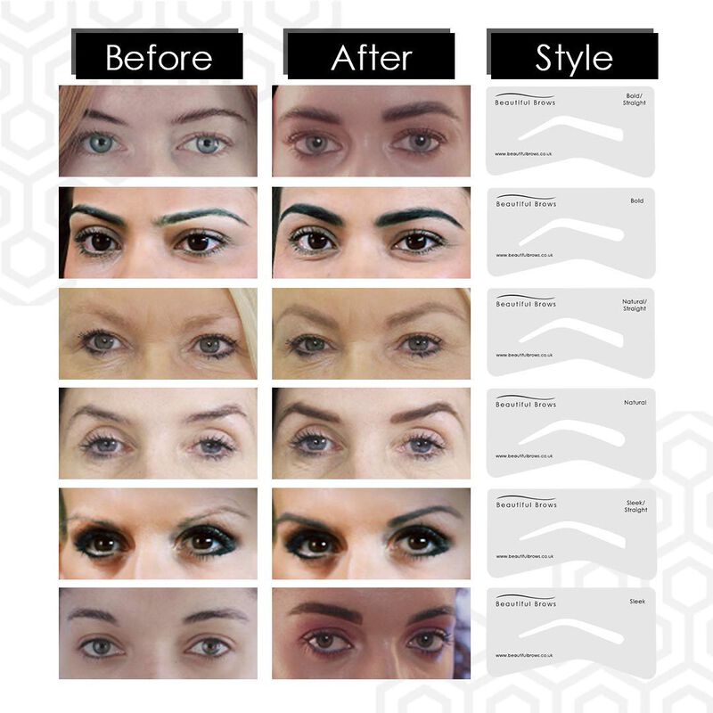 Kit De Cejas Beautiful Brows Marr&oacute;n Claro Y Mar... image number null