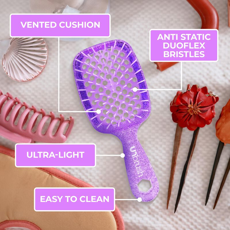 Detangler Brush Fhi Heat Unbrush Mini Para Todo... image number null