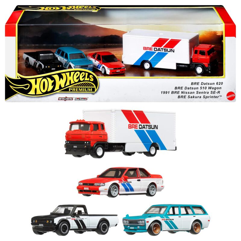 Set Premium De 5 Coches Toy Cars Hot Wheels R&aacute;p... image number null