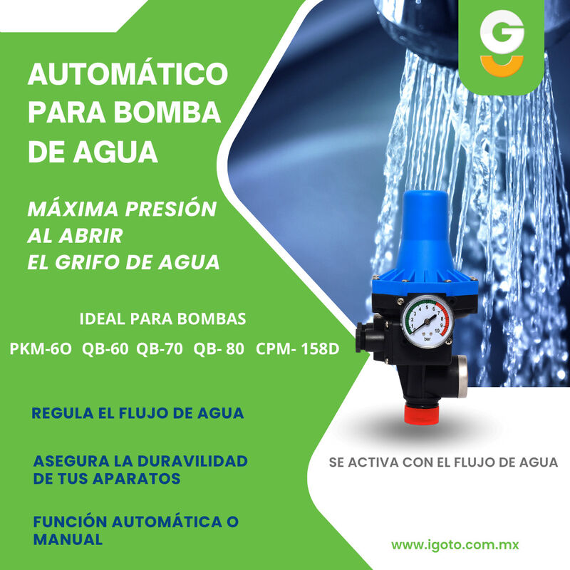 Automático Para Bomba De Agua Amc-12 image number null