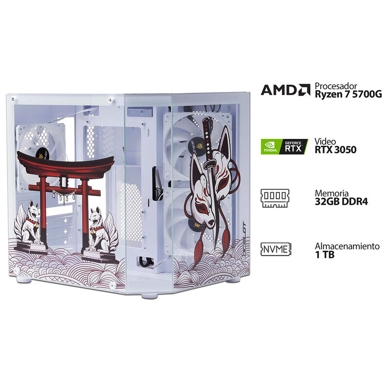 PC Gamer Powerbit: Procesador AMD Ryzen 7 5700G... image number null