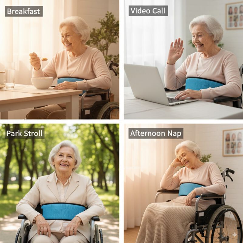 Correa de Seguridad para Silla de Ruedas Ac | C... image number null