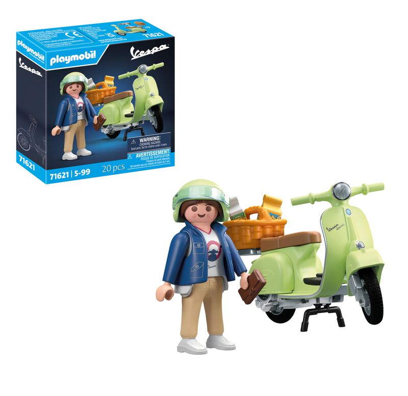 Figura De Acci&oacute;n Playmobil 71621 Vespa 150 Spri... image number null