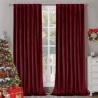 Cortinas Bgment Red Velvet 213 X 213 Cm Con Aislamiento T&eacute;rmico