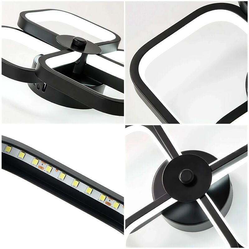 L&aacute;mpara de Techo Moderna Tricolor Lo Necesito M... image number null