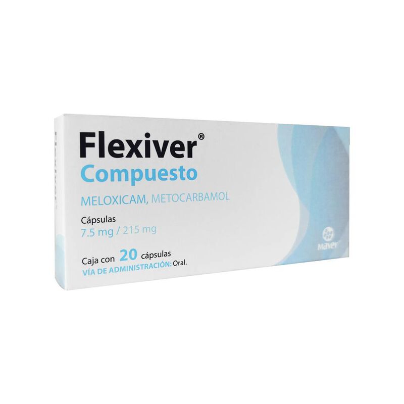 Flexiver Compuesto 7.5 Mg / 215 Mg 20 C&aacute;psula(s... image number null