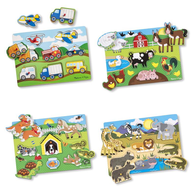 Juego De Rompecabezas Melissa & Doug Con Forma ... image number null
