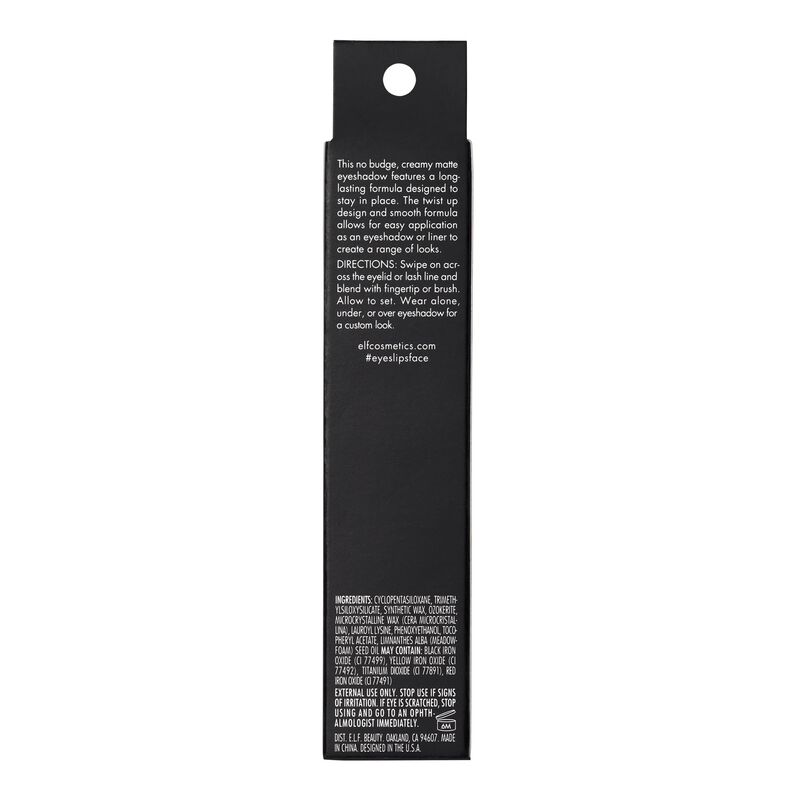 Eyeshadow Stick E.l.f. No Budge Matte Cool Bean... image number null