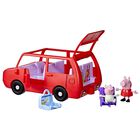 Set De Juego De Coche De Juguete Peppa Pig Peppa's Big Family Car Con Figuras