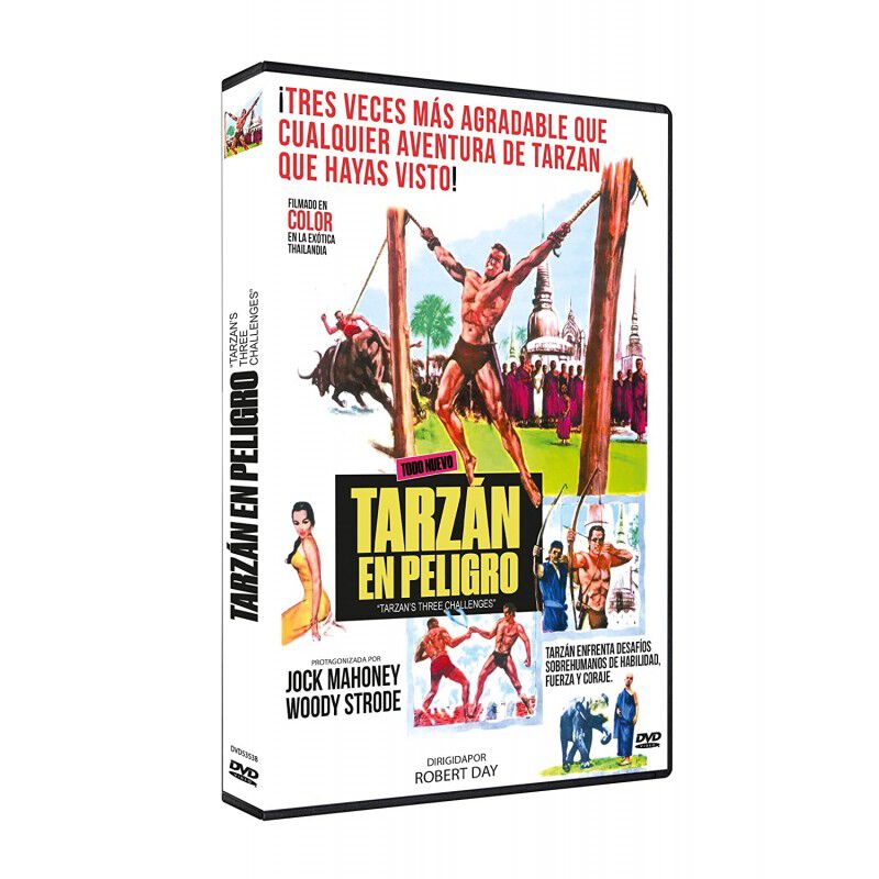 Tarz&aacute;n En Peligro [dvd] (1951) Los Tres Desaf&iacute;o... image number null