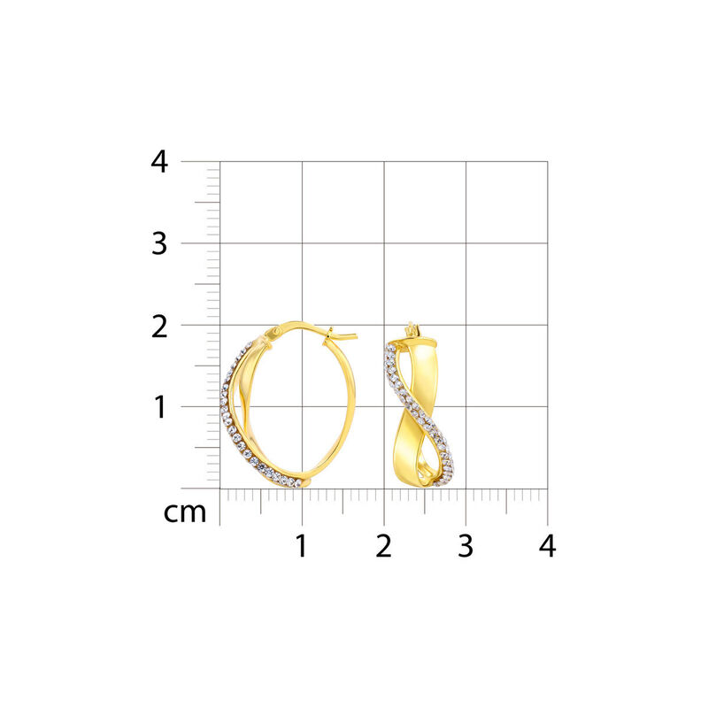 Arracadas 2begold Amarillo (925+1/10 14k) Con Z... image number null