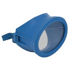 Visor Buceo Ovalado Junior Adulto Azul Lente Cristal 4mm Gim