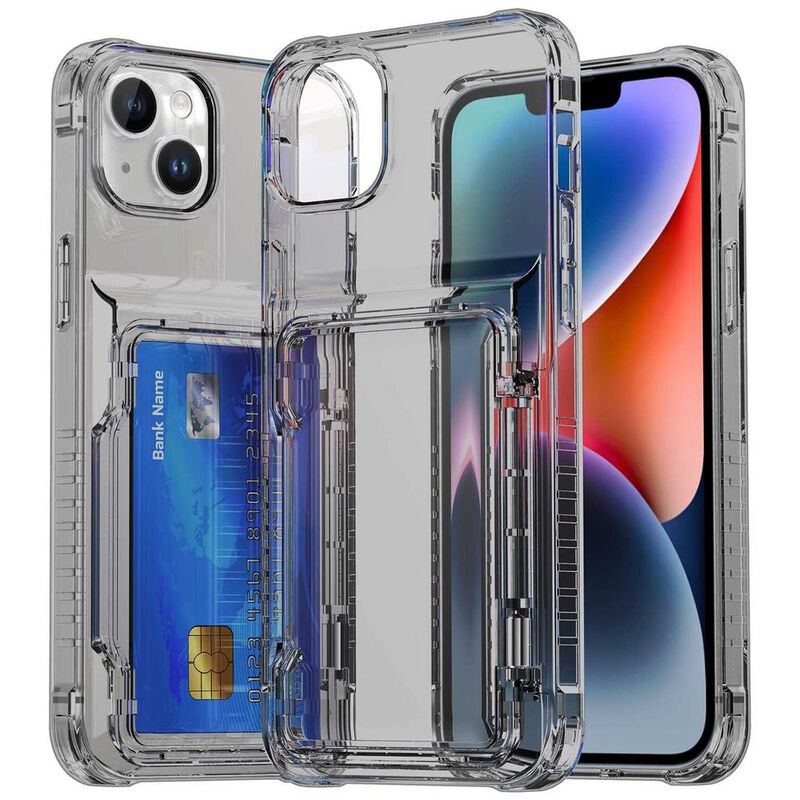 Funda TEKKU TPU Tarjetero para iPhone 15 PLUS H... image number null
