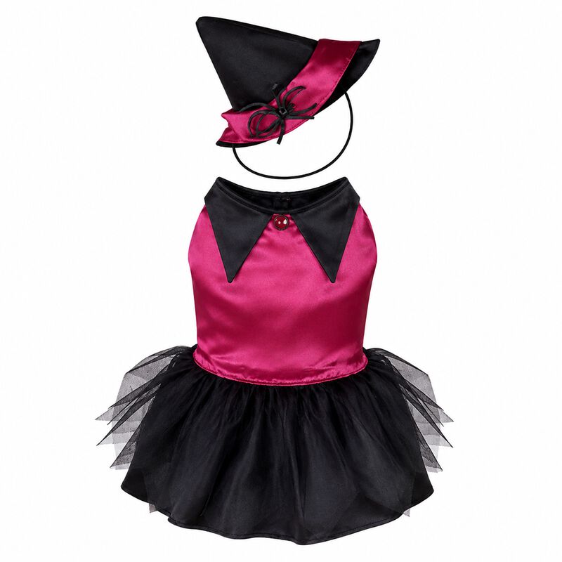 Disfraz Bruja Perro Halloween Talla 6 Mascota P... image number null