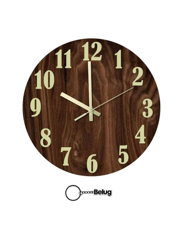 Reloj de pared Casa BIU de MDF image number null